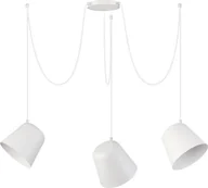 Lampy sufitowe - Sigma Lampa wisząca JAWA 3 białe kubeczki 31384 - miniaturka - grafika 1