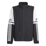 Kurtki i płaszcze dla dziewczynek - adidas Uniseks - dzieci SQUADRA25 PRESENTATION JACKET KIDS, black/white, 7-8 Years - miniaturka - grafika 1