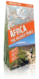 Africa the highest peaks 1:150 000 trekking map - Expressmap - Atlasy i mapy - miniaturka - grafika 1