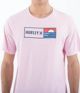 Koszulki męskie - Hurley Koszulka męska z krótkim rękawem - Codzienne pudełko fale - miniaturka - grafika 1