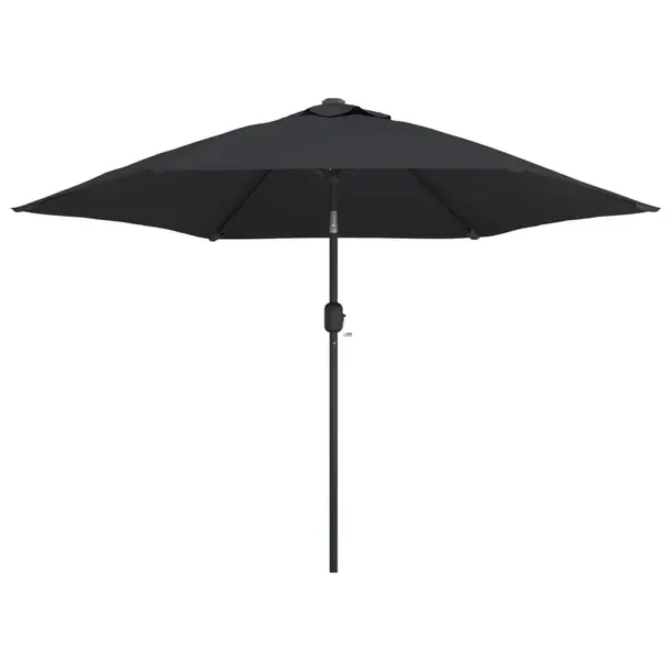 VMP Parasol Ogrodowy Składany Na Słupku Zadaszenie Oświetlenie Led 300 Cm
