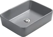 Umywalki - Umywalka Mexen Mexen Catia umywalka nablatowa 48 x 37 cm szara jasna mat - 21314861 - miniaturka - grafika 1