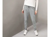 Spodnie sportowe damskie - esmara® Spodnie dresowe damskie z bawełną - miniaturka - grafika 1