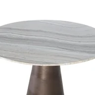 Stoły - Stół żłobkowy z płytą marmurową i aluminiowymi nogami - miniaturka - grafika 1