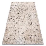 Dywany - Dywan FLUFFY 2372 shaggy sól i pieprz - krem / antracyt beżowy 140x190 cm - miniaturka - grafika 1
