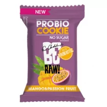 BeRAW Probio Cookie Mango & Marakuja 18 g - Ciastka - miniaturka - grafika 1