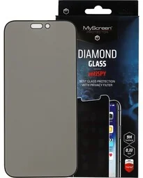 Myscreen Protector Szkło prywatyzujące MyScreen Diamond Glass antiSPY do iPhone 16 Pro Max - Szkła hartowane na telefon - miniaturka - grafika 1