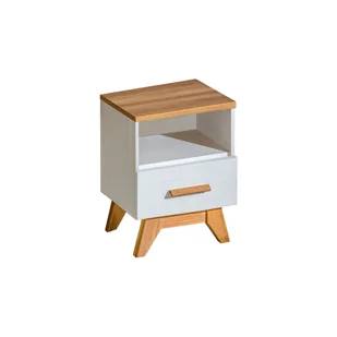 Szafka Nocna SV15 Sven Dolmar Sosna Andersen, Dąb Nash - Szafki nocne - miniaturka - grafika 1