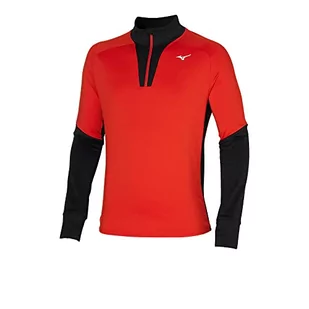 Mizuno Męski warmalit HZ bieganie, ognisty czerwony, XXL - Koszulki męskie - miniaturka - grafika 1