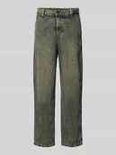 Spodnie męskie - Jeansy o kroju baggy fit z efektem znoszenia model 'MADISON' - miniaturka - grafika 1