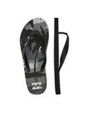 Klapki i japonki męskie - Billabong Japonki 800273 Czarny - miniaturka - grafika 1