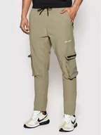 Spodnie męskie - Addict Night Spodnie materiałowe MTR-NAAPOLLOD Beżowy Regular Fit - miniaturka - grafika 1
