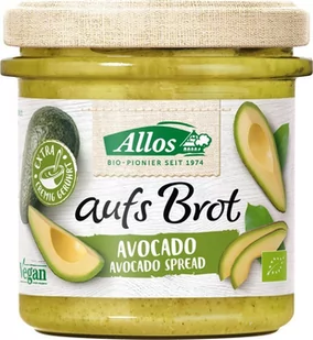 Allos Pasta kremowa z awokado bezglutenowa Bio 140g - F4E4-47294 - Pasty warzywne - miniaturka - grafika 1