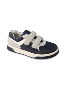 Chłopięce sneakersy na rzep granatowe Befado r.34 - Buty dla chłopców - miniaturka - grafika 1