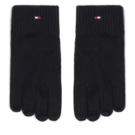 Rękawiczki - Rękawiczki Męskie Tommy Hilfiger Essentials AM0AM12845 Czarny - miniaturka - grafika 1