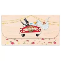 Koperta upominkowa drewniana Ślub - Powieści i opowiadania - miniaturka - grafika 1