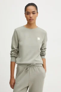 Armani Exchange bluza damska kolor szary gładka 6DYM62 YJFYZ - Bluzy damskie - miniaturka - grafika 1