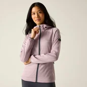 Bluzy sportowe damskie - Regatta Polar damska z kapturem Ferna Stretch Fioletowy, Rozmiar: 38 - miniaturka - grafika 1