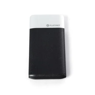 Platinet POWER BANK LEATHER 5000mAh 2A polymer BLACK [44383] - Powerbanki - miniaturka - grafika 1