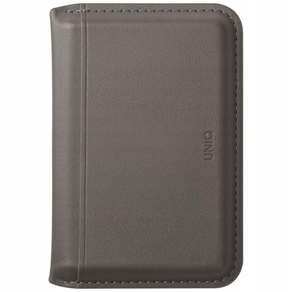 Magnetyczny portfel Rfid Uniq Lyden Ds stojak na telefon szary