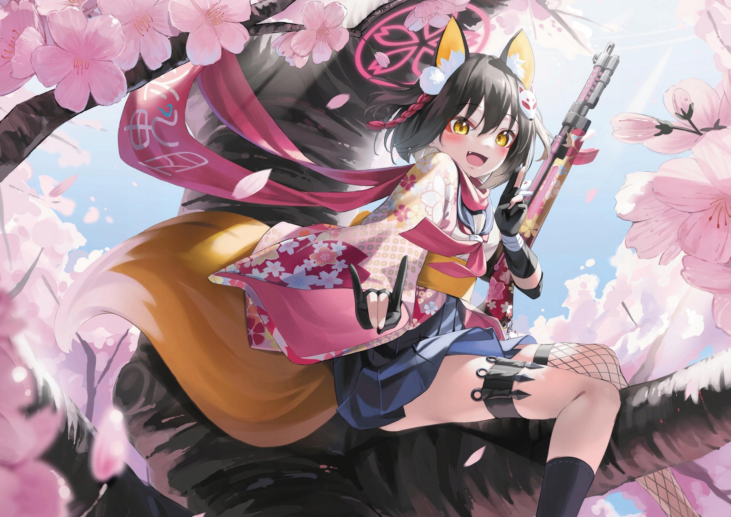 Plakat A2 anime gra Blue Archive