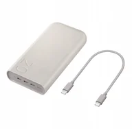 Powerbanki - Oryginalny Powerbank Samsung EB-P4520 20 000mAh beżowy 45W FAST CHARGING - miniaturka - grafika 1