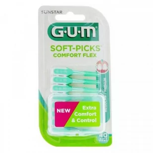 GUM 660 Soft-Picks Comfort Flex Regular/Medium czyściki międzyzębowe P0000005476 - Szczoteczki międzyzębowe - miniaturka - grafika 1
