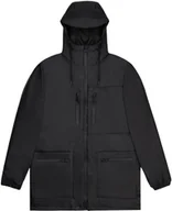 Kurtki męskie - Kurtka unisex Rains Cargo Black - miniaturka - grafika 1