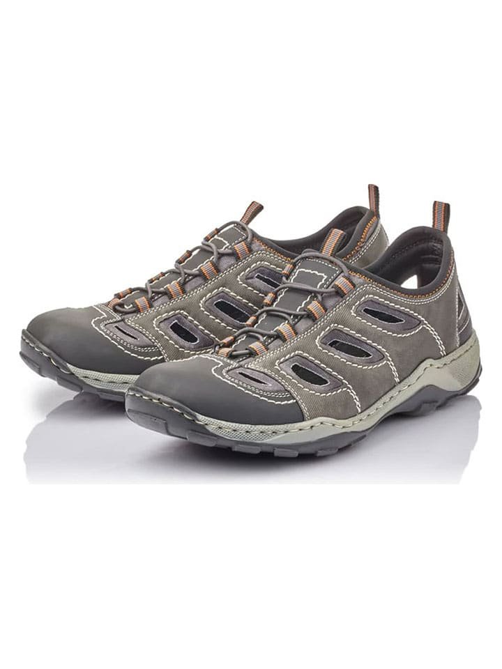 rieker Sandały trekkingowe w kolorze szarym