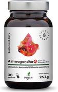 Suplementy diety - AURA HERBALS Ashwagandha KSM-66 Korzeń 500mg 30 Kapsułek Wegańskich - Aura Herbals - miniaturka - grafika 1