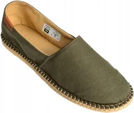 Espadryle damskie - HAVAIANAS ESPADRYLE WSUWANE KHAKI Z LOGO 37 ŻPH - miniaturka - grafika 1
