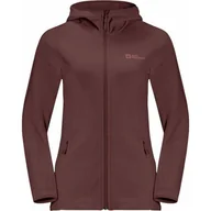 Bluzy damskie - Polar damski Baiselberg Hooded Jack Wolfskin - miniaturka - grafika 1