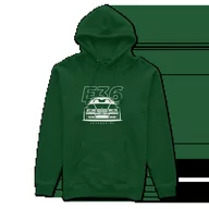 Odzież do sportów motorowych - Bluza z kapturem przód BMW E36 zielona-XXL - miniaturka - grafika 1