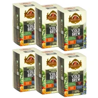 Herbata - BASILUR Cold Brew - Zestaw 4 smaków owocowych, bezkofeinowa herbata na zimno w saszetkach 20 x 2 g x6 - miniaturka - grafika 1