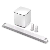 Soundbary - Bose Smart Ultra soundbar + Bass Module 700 subwoofer + Surround Speakers 700 głośniki (komplet/biały) - miniaturka - grafika 1