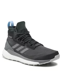 Kozaki damskie - Adidas Buty Terrex Free Hiker Gtx W GORE-TEX G28464 Szary - grafika 1