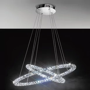 Eglo Zwis kryształowy LED 128pł TONERIA 93946 - Lampy sufitowe - miniaturka - grafika 1