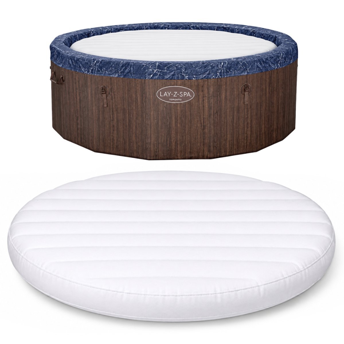 Bestway pokrowiec izolacyjny dmuchany wkład jacuzi lay-z-spa toronto 190x70