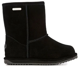 Buty Emu Australia Brumby LO T10773BLAK - czarne - Botki damskie - miniaturka - grafika 1