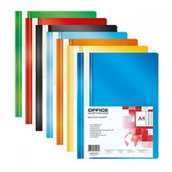 Teczki i skoroszyty - Skoroszyt miękki A4 PP granatowy niewpinany Office 1 szt. - miniaturka - grafika 1