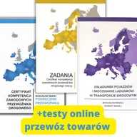 Podręczniki dla szkół zawodowych - Zestaw do nauki na egzamin Certyfikat kompetencji zawodowych przewoźnika drogowego 2025 - przewóz towarów - miniaturka - grafika 1