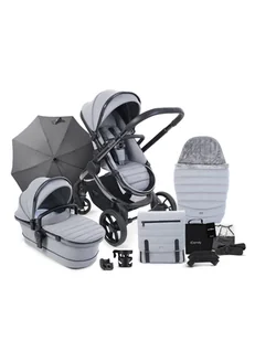 Wózek głęboko-spacerowy iCandy Peach 7 light grey - kompletny zestaw - Wózki dziecięce - miniaturka - grafika 1