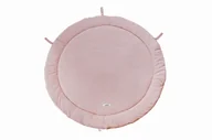 Maty edukacyjne - Mata Do Zabaw Washed Cotton Dusty Pink - miniaturka - grafika 1