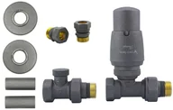Zawory i kraniki - Varioterm Zawór termostatyczny ELEGANT prosty All in One - grafit strukturalny miedziana - CU 15 mm AELGS0205C/FP(Cu) - miniaturka - grafika 1