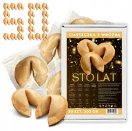 Pieczywo chrupkie - Magia Ciasteczka z Wróżbą na przybycie STO LAT Ciastka z Wróżbą 50 szt - miniaturka - grafika 1