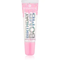 Błyszczyki do ust - Essence Birthday Bomb Shiny Lipgloss brokatowy błyszczyk do ust 01 Cake My Day! 10ml - miniaturka - grafika 1
