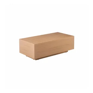 Stolik w dekorze dębu 40x80 cm GOBA – Blomus - Ławy i stoliki kawowe - miniaturka - grafika 1