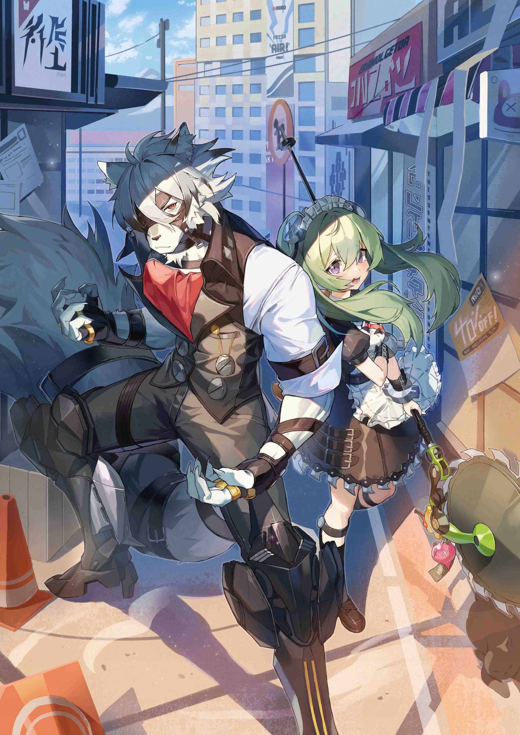 Plakat A1 Zenless Zone Zero