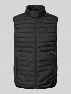 Kamizelka pikowana ze stójką model ‘Thor’ - Kamizelki męskie - miniaturka - grafika 1