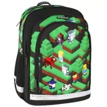 Plecak szkolny Pixel Game STK-14 STARPAK 506018 - Plecaki szkolne i tornistry - miniaturka - grafika 1